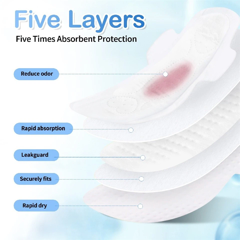 80 Counts Menstrual Pads factory